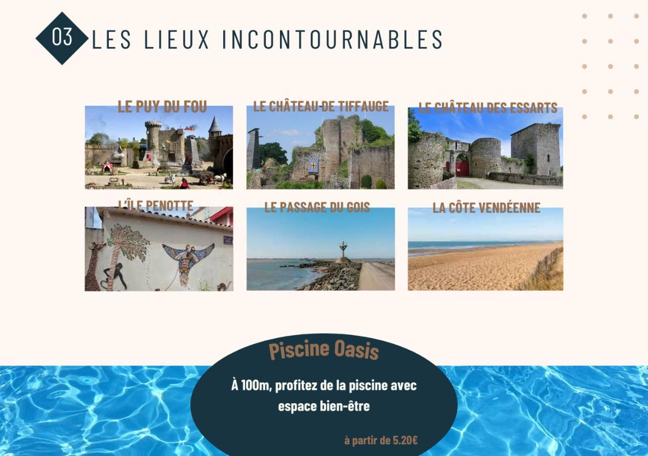 Entre Terre Et Mer Les Essarts  Exteriör bild